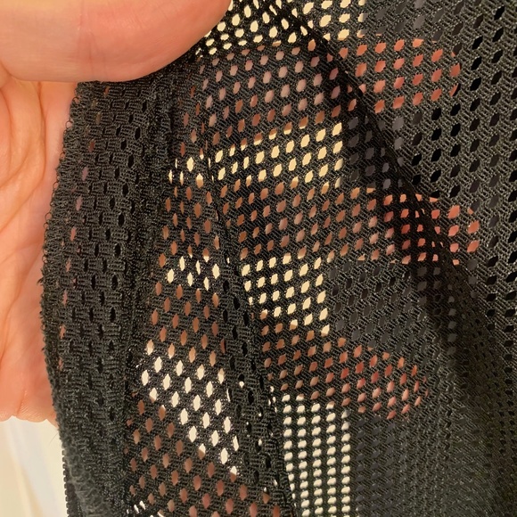 Dulce de Leche Mesh Shirt w Buckle  Small NWT - Picture 3 of 4